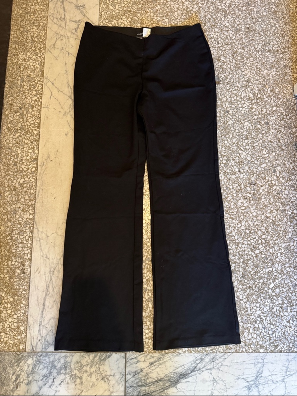 Equestrian Black Flared Pants - Picture 3 of 6
